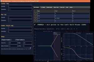 Control Systems Analyzer